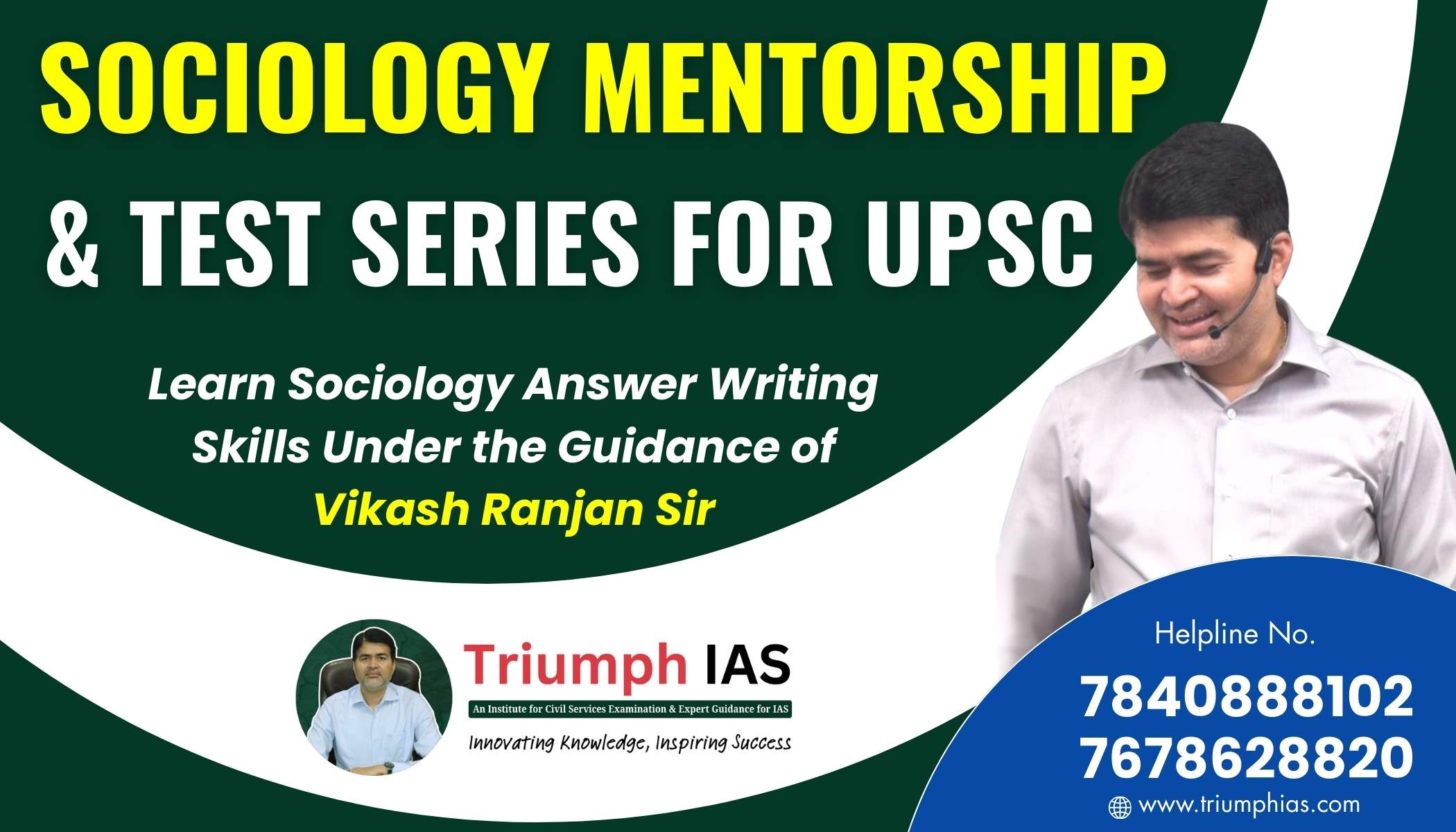 UPSC Sociology Optional Strategy and Syllabus Guide by Expert Faculty Vikash Ranjan Sir